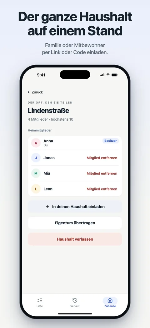 Ihr Haushalt